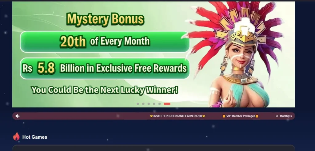 Extra Benefits of 2888 Pak banner showing mystery bonus, monthly rewards, and exclusive free reward promotion