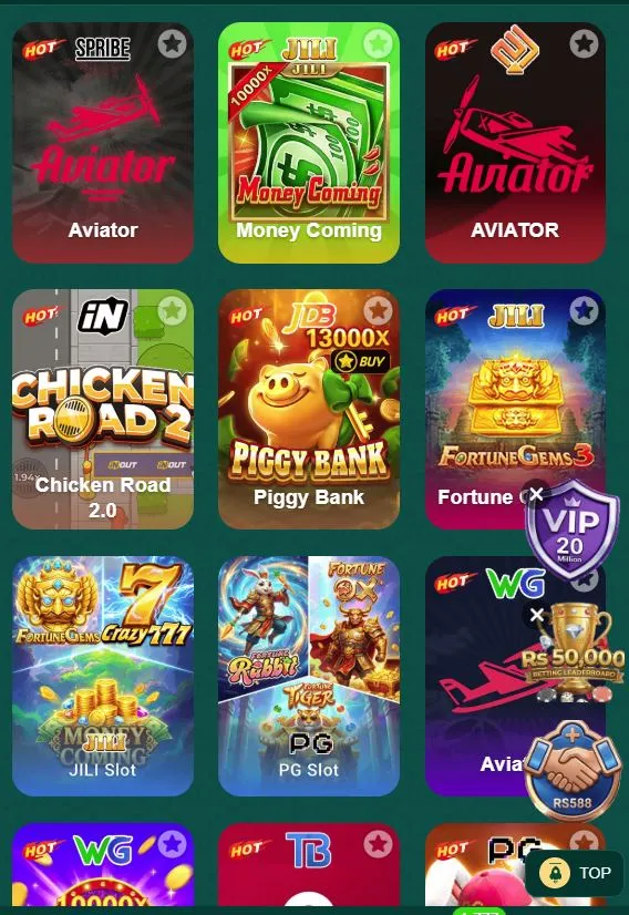 Extra Benefits and Game Options in EQ668 showing Aviator, Money Coming, Chicken Road 2, Piggy Bank, Fortune Gems, JILI Slot, and PG Slot game tiles