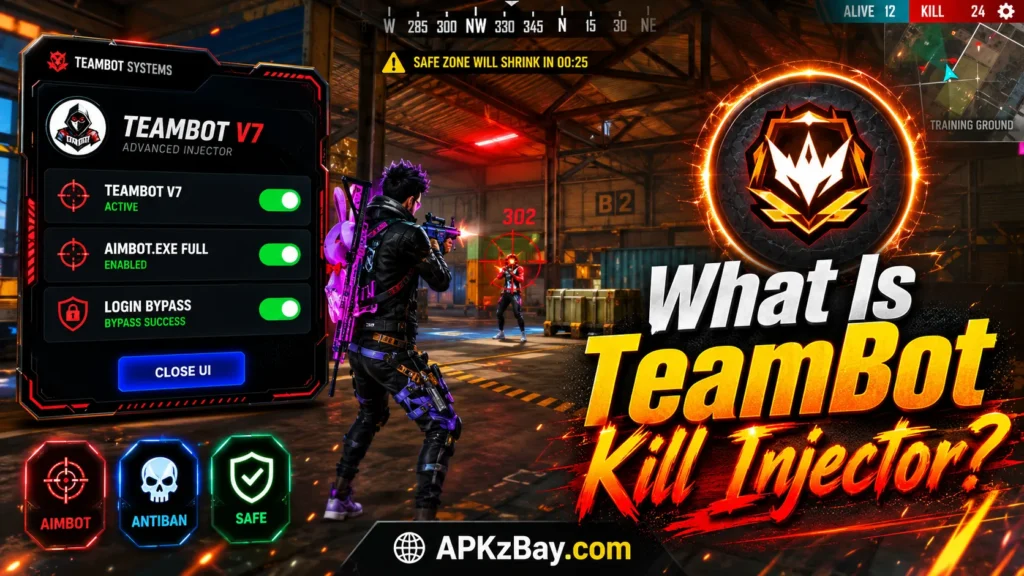What Is TeamBot Kill Injector APK gaming thumbnail by APKzBay.com