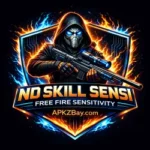 Official No Skill Sensi APK esports-style logo