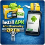 Install APK After Downloading ZIP File on Android